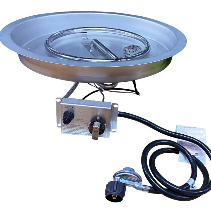 Brazier Burner for Outdoor Fire Pit