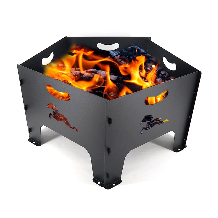 Detachable Portable Rocket Stove Outdoor Camping Fire Wood Stove